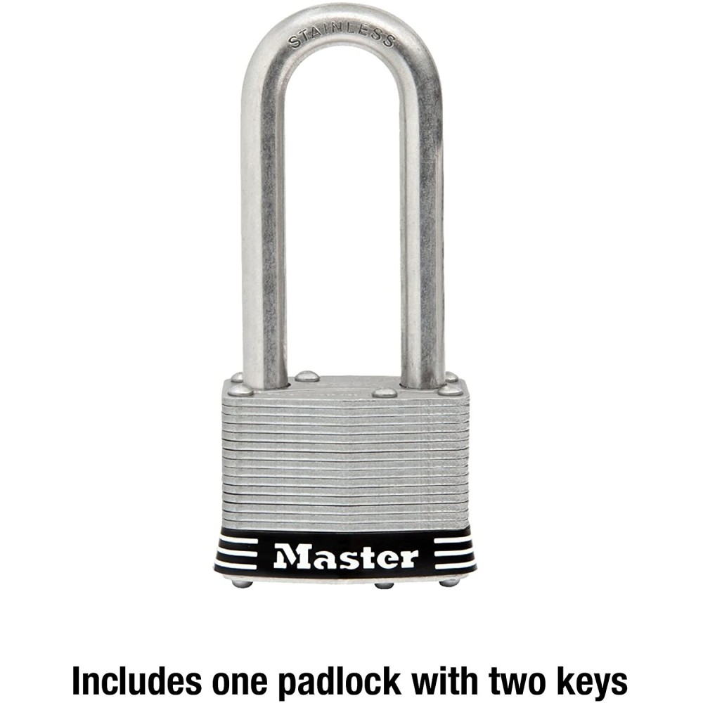 Master Lock Padlock 2″ Keyed Dual Ball Bearing Pin Tumbler - Ascmtools