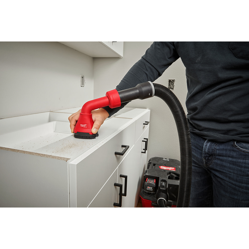 Milwaukee AIR-TIP Swiveling Palm Brush - Ascmtools