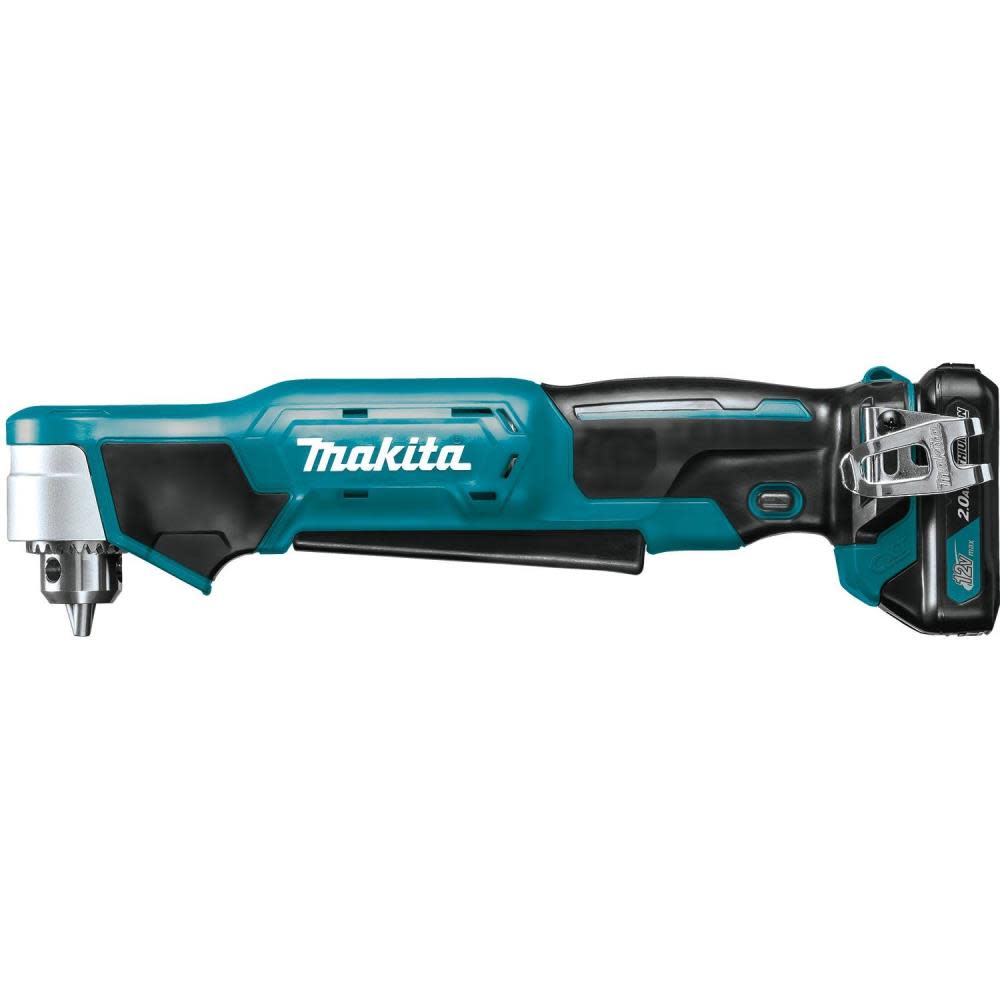 Makita 12V Max CXT Lithium-Ion Cordless 3/8 In. Right Angle Drill Kit (2.0Ah) - Ascmtools
