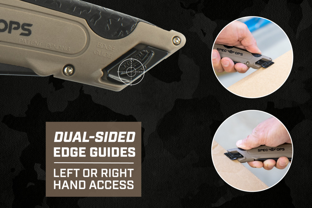 Spec Ops Safety Knife with Holster - Ascmtools