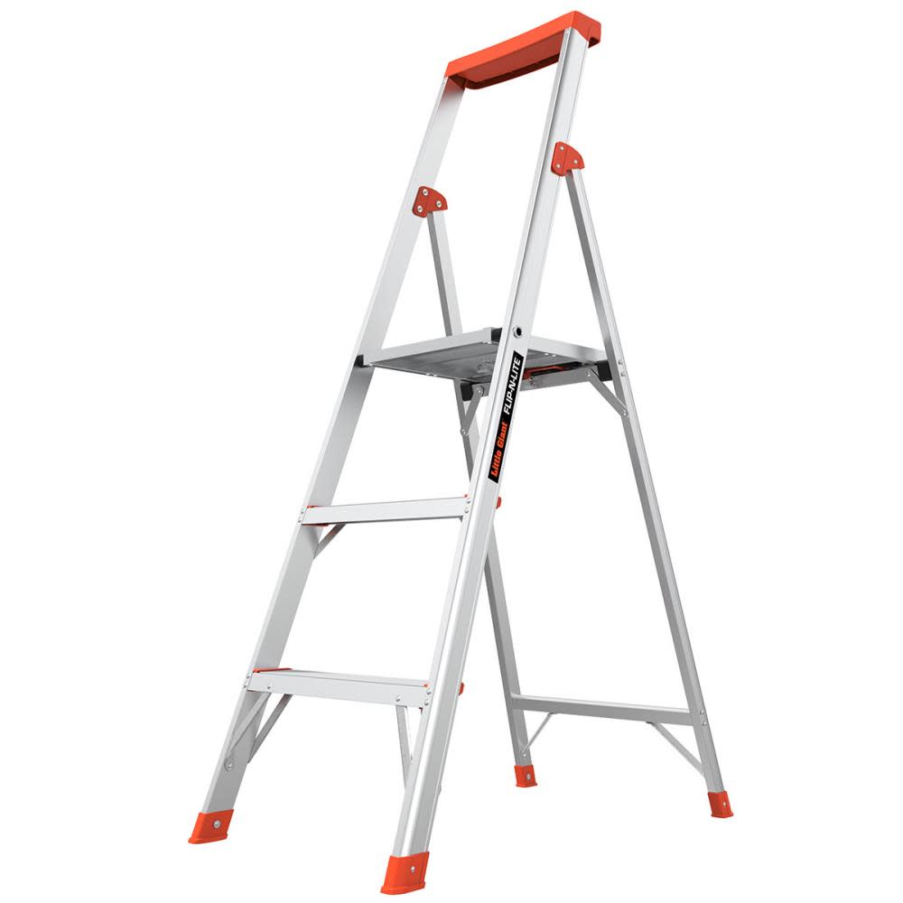 Little Giant Safety Flip-N-Lite M5 Aluminum Type-1A Step Ladder - Ascmtools