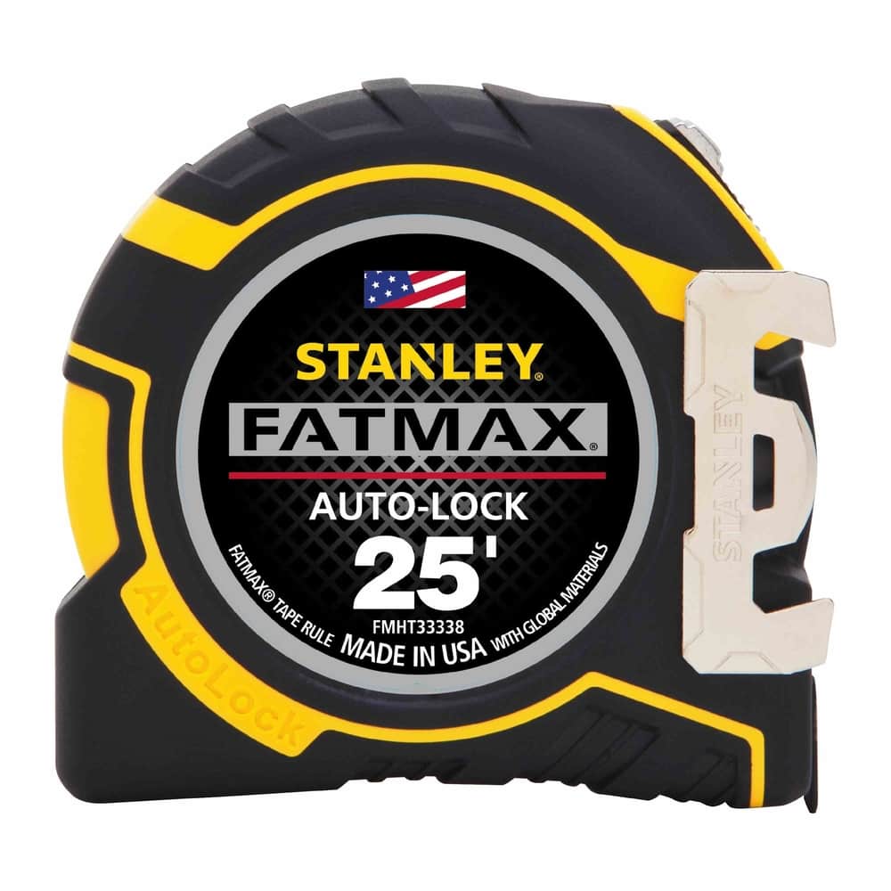 Stanley 25Ft Auto Lock Tape Measure - Ascmtools