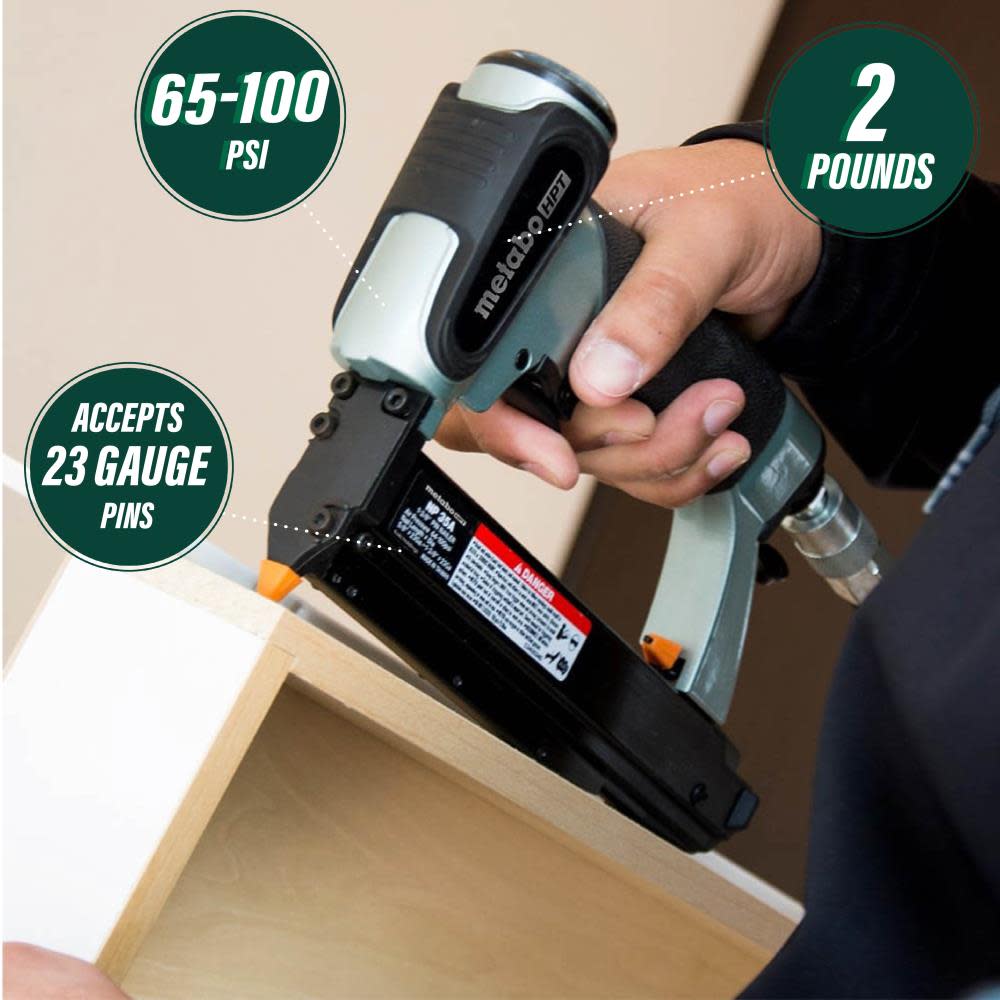 Metabo HPT 23 Gauge Micro Pin Nailer - Ascmtools