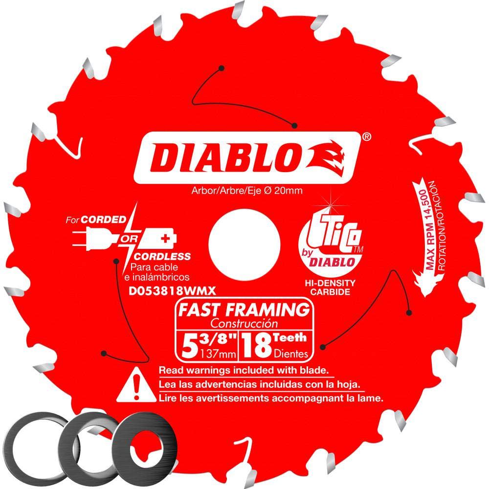 Diablo Tools Fast Framing Circular Saw Blades - Ascmtools