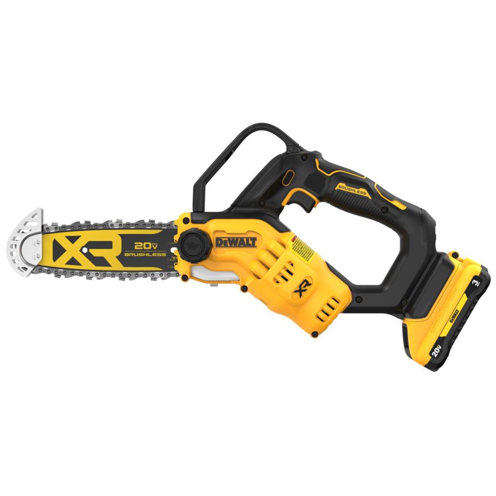 DEWALT 20V MAX 8″ Pruning Chainsaw Brushless Cordless Kit - Ascmtools