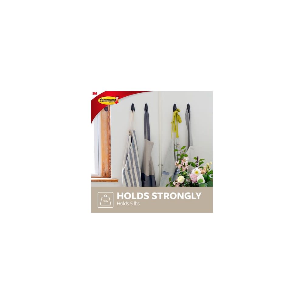 3M Command Large Forever Classic Oil Rubbed Bronze Metal Hook - Ascmtools