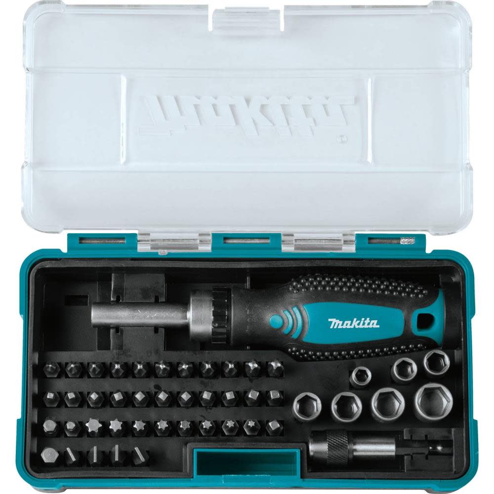 Makita 47 Pc. Ratchet and Bit Set - Ascmtools
