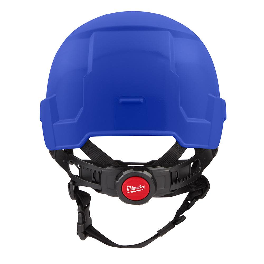 Milwaukee Blue Front Brim Helmet with BOLT Class E - Ascmtools