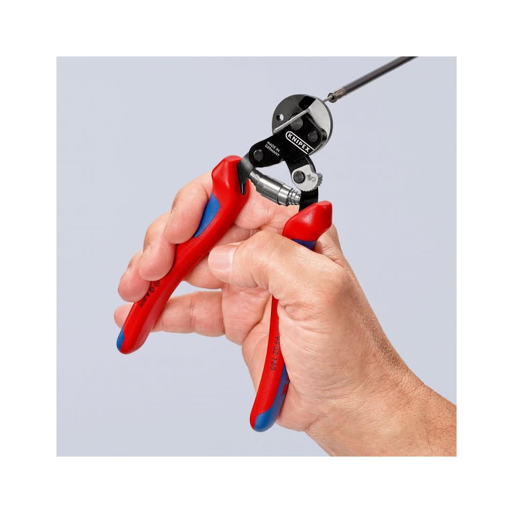 Knipex Wire Rope Cutter For High Strength Wire Rope 160mm - Ascmtools