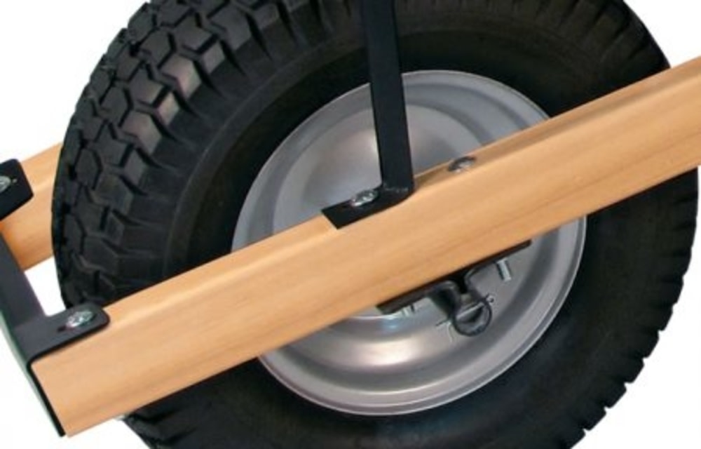 Brentwood 6 Cube HDPE Double Wheel Wheelbarrow – BW6D - Ascmtools