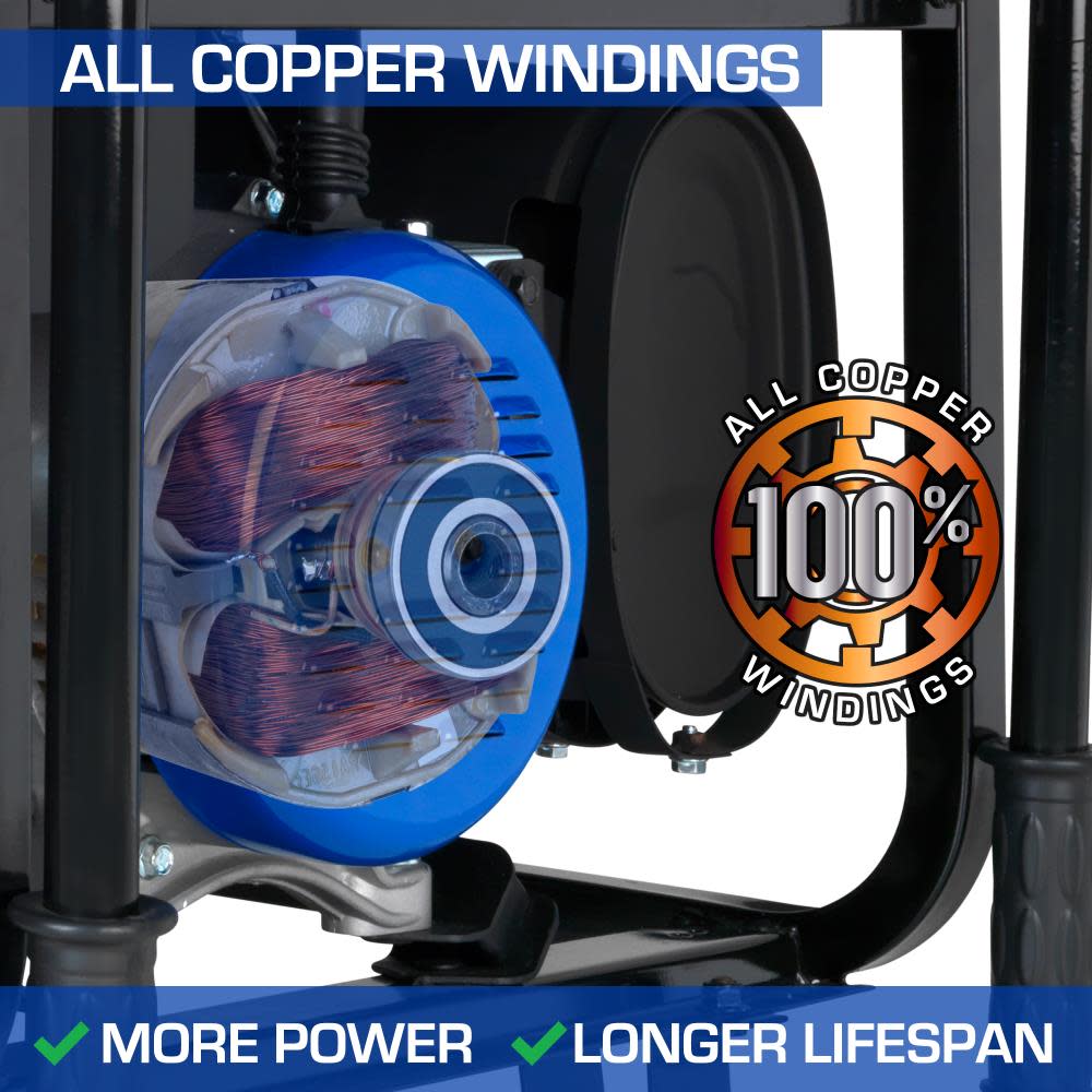 Duromax 5500-Watt Gas Powered Portable Generator - Ascmtools