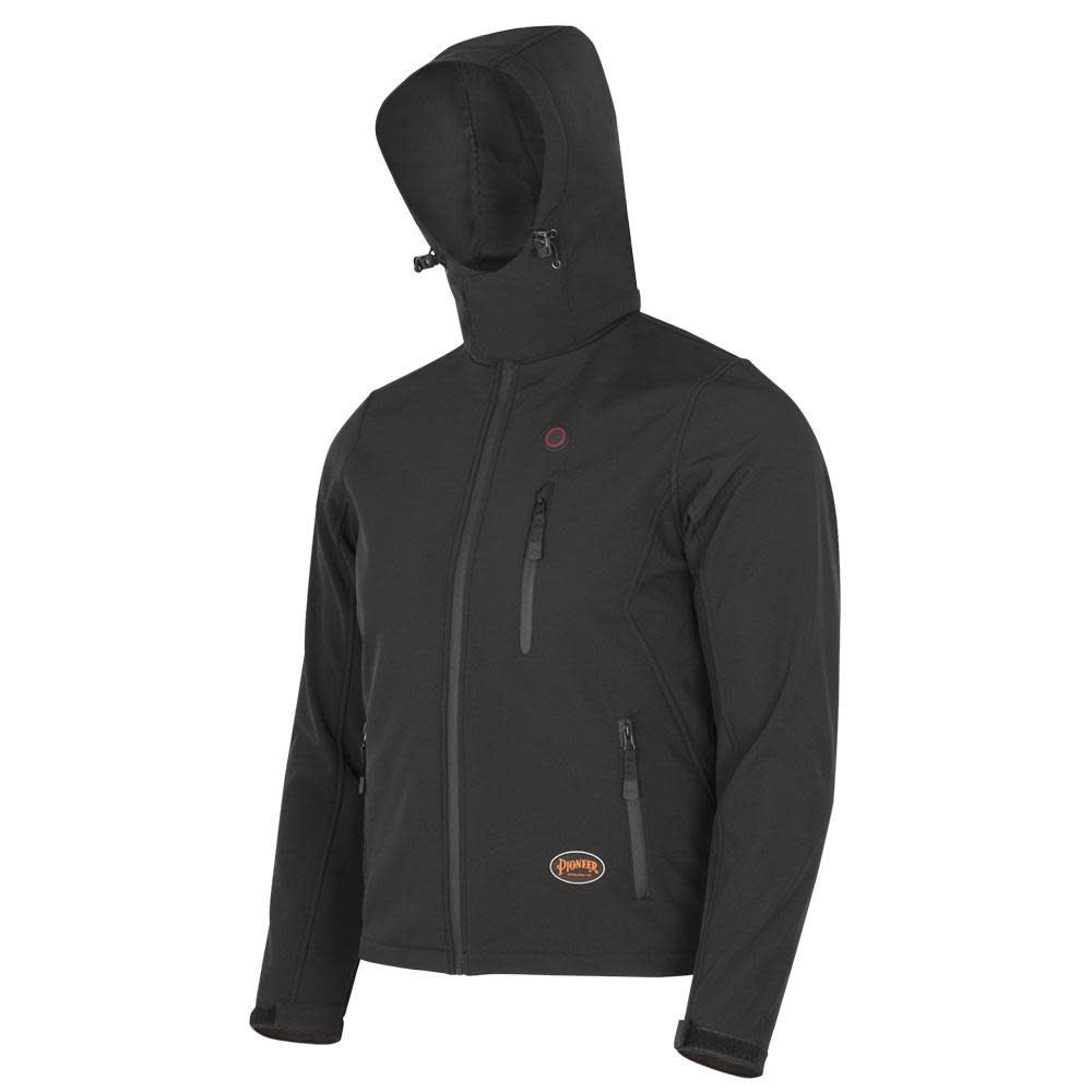 Pioneer 5431U Heated Softshell Jacket Black XL - Ascmtools