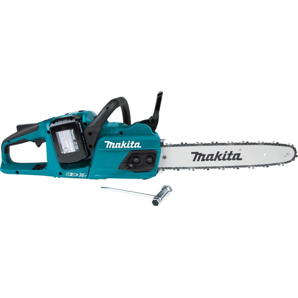 Makita 18V X2 (36V) LXT Lithium-Ion Brushless Cordless 14″ Chain Saw Kit (5.0Ah) - Ascmtools
