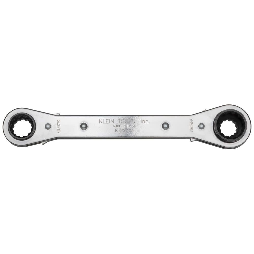 Klein Tools Ratcheting 4-in-1 Box Wrench - Ascmtools