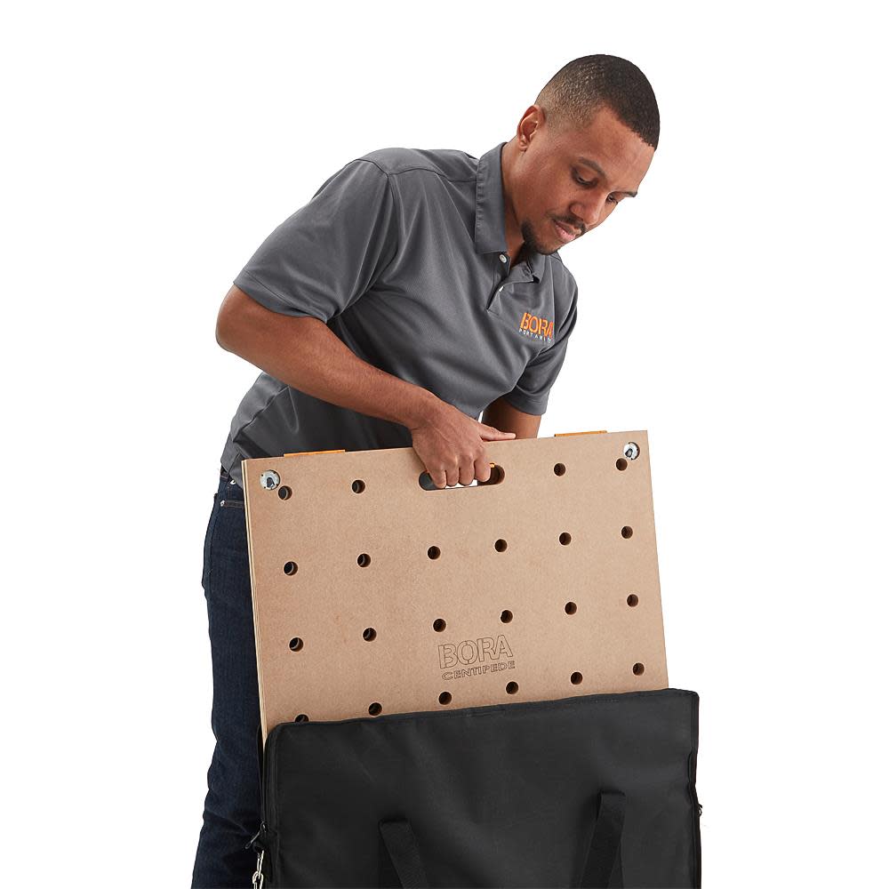 Bora Portamate Centipede 4′ x 6′ Unit with Table Top 3pk and Carry Bag 3pk Bundle - Ascmtools