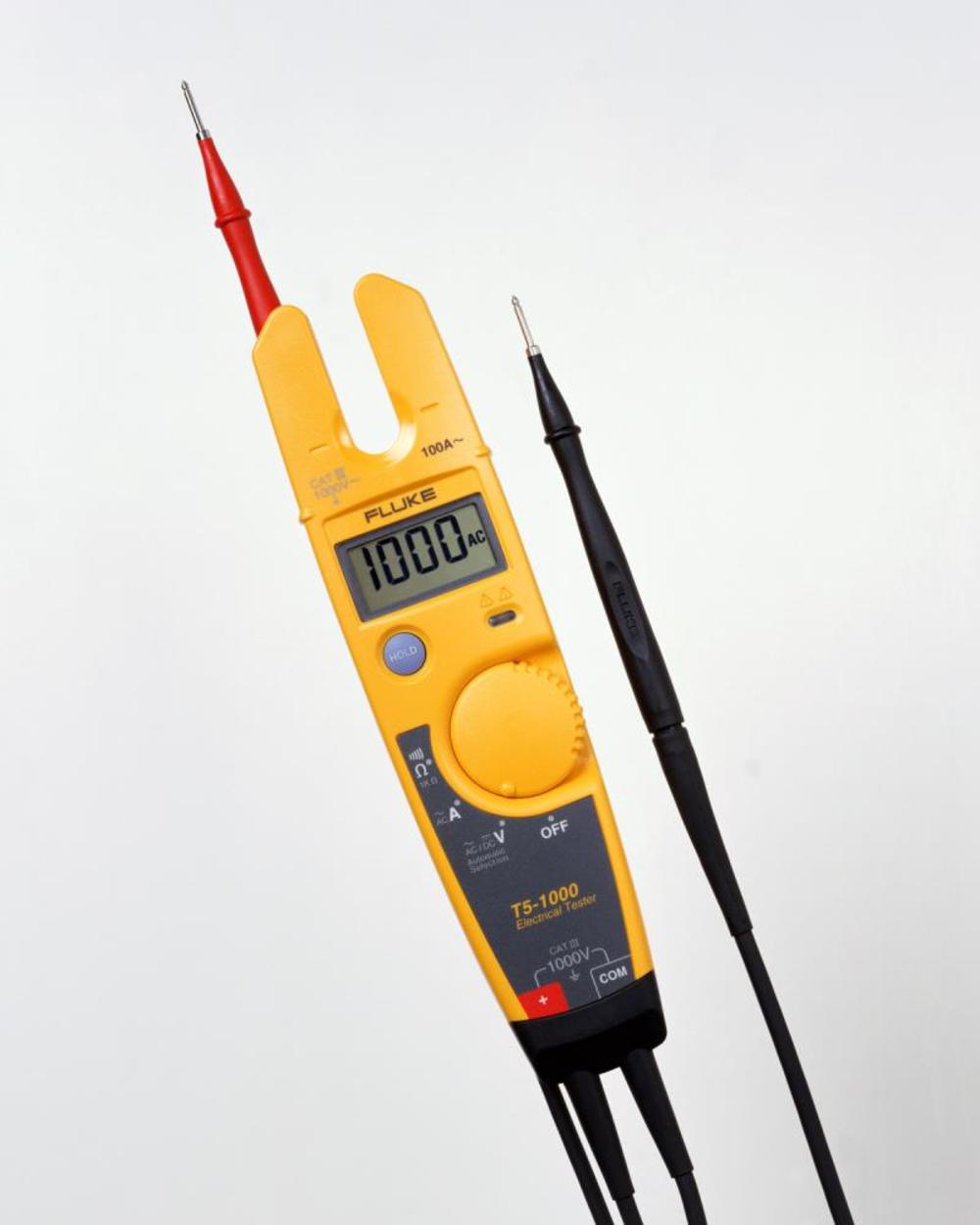 Fluke T5-1000 Voltage Continuity and Current Tester - Ascmtools