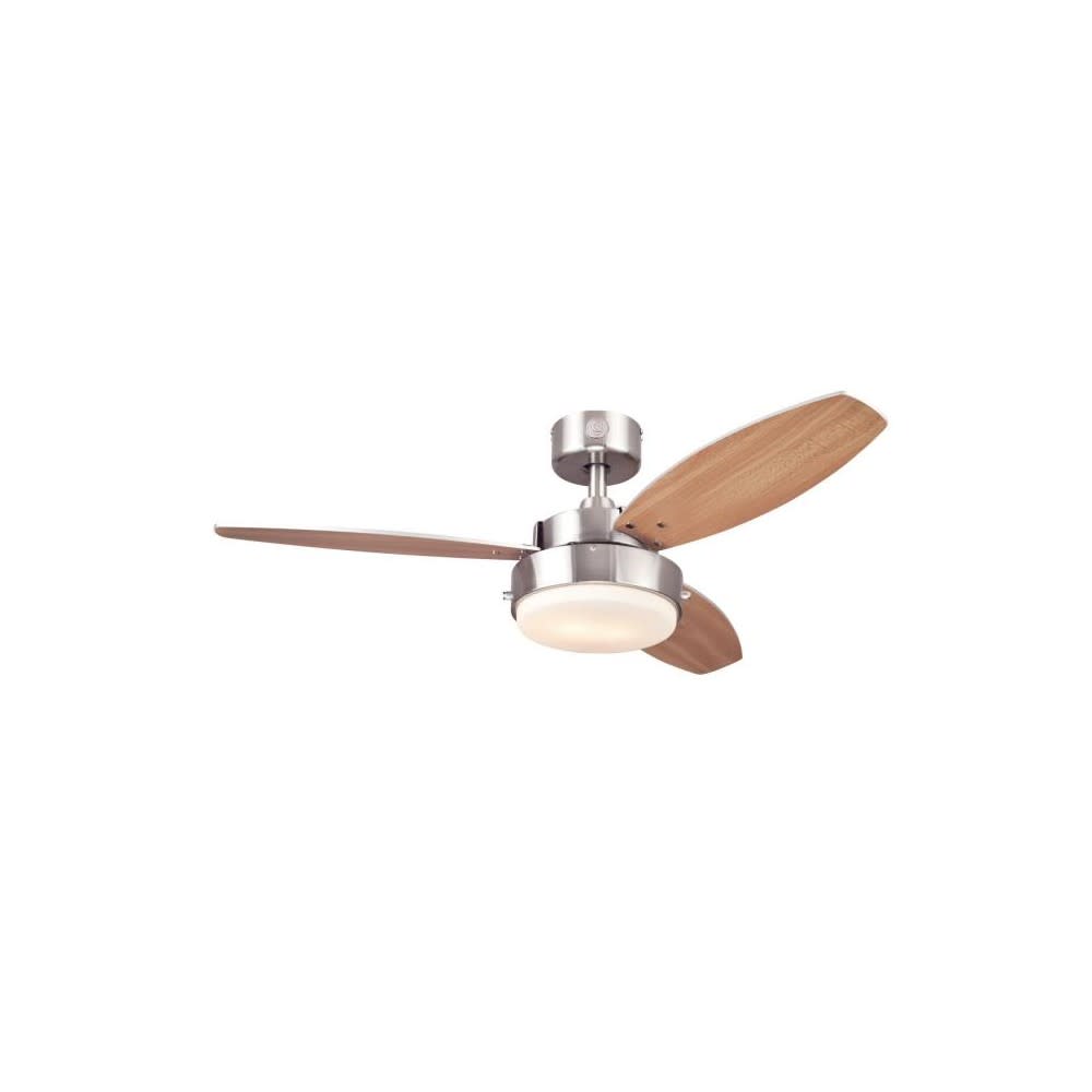 Westinghouse 42″ Alloy Brushed Nickel LED Indoor Ceiling Fan - Ascmtools