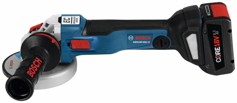 Bosch 18 V EC Brushless Connected-Ready 4-1/2 In. Angle Grinder (Bare Tool) - Ascmtools