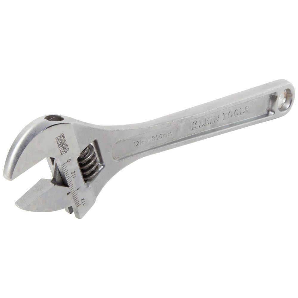 Klein Tools 12″ Adj. Wrench Extra-Capacity - Ascmtools