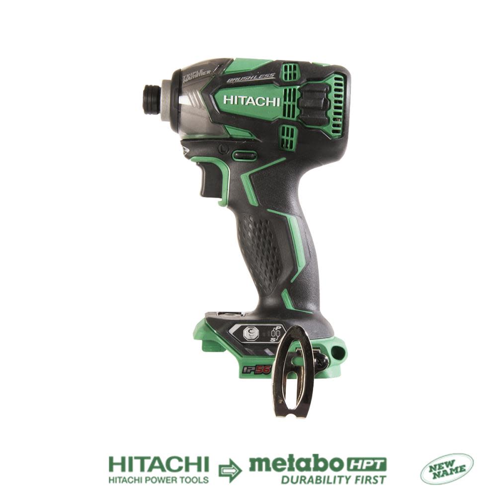 Hitachi 18 V Li-ion Brushless Triple Hammer Impact Driver (Bare Tool) - Ascmtools