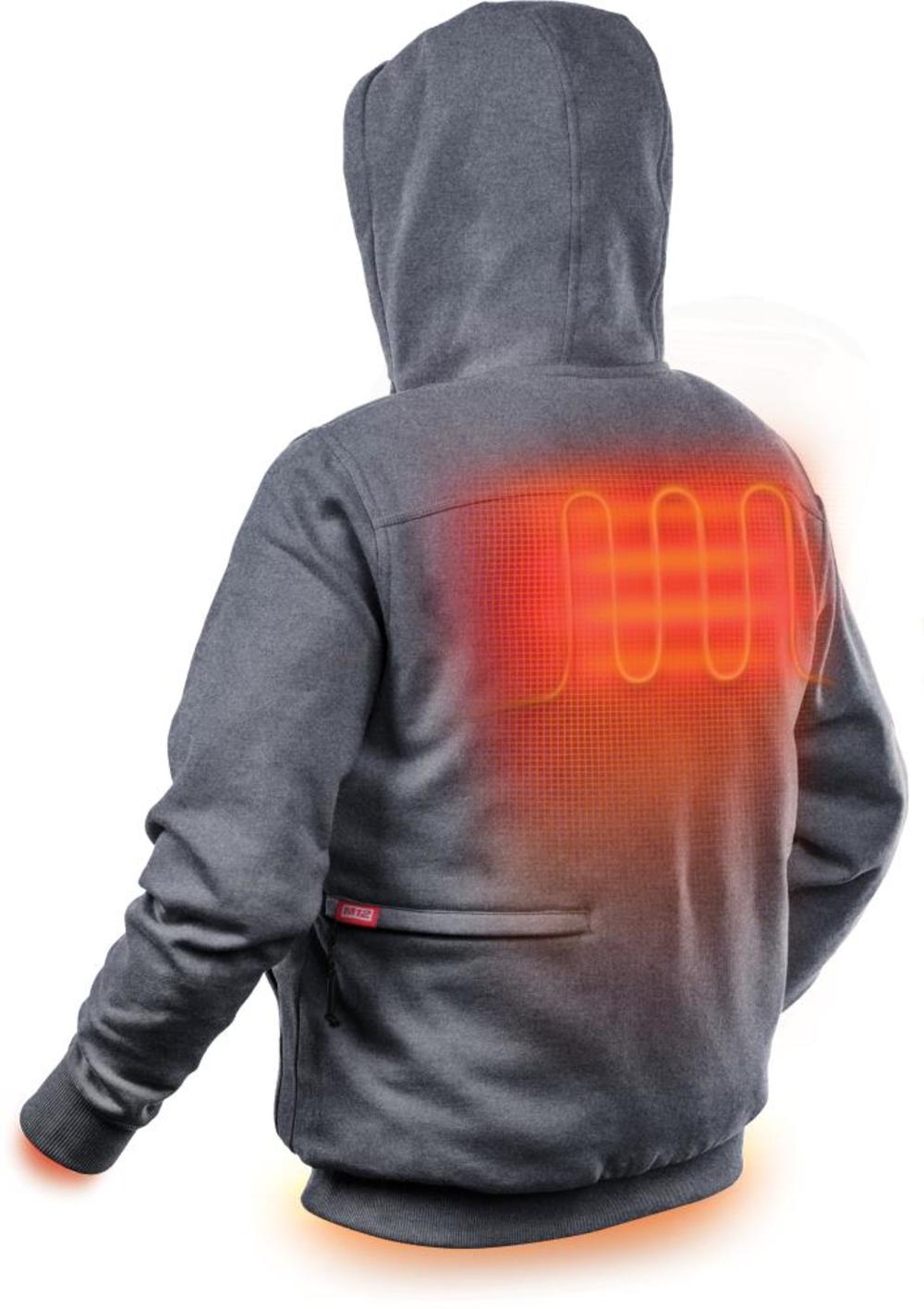 Milwaukee M12 Heated Hoodie Kit L (Gray) - Ascmtools