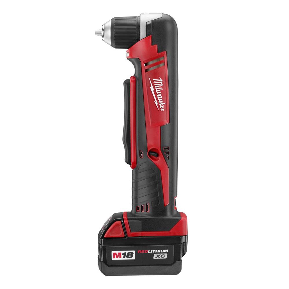 Milwaukee M18 Cordless Lithium-Ion Right Angle Drill Kit - Ascmtools