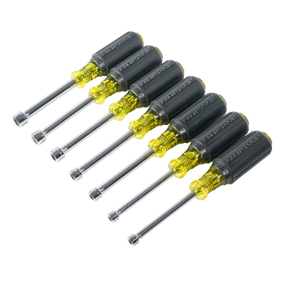 Klein Tools Metric Nut Driver Set 3″ Shaft 7 Pc - Ascmtools