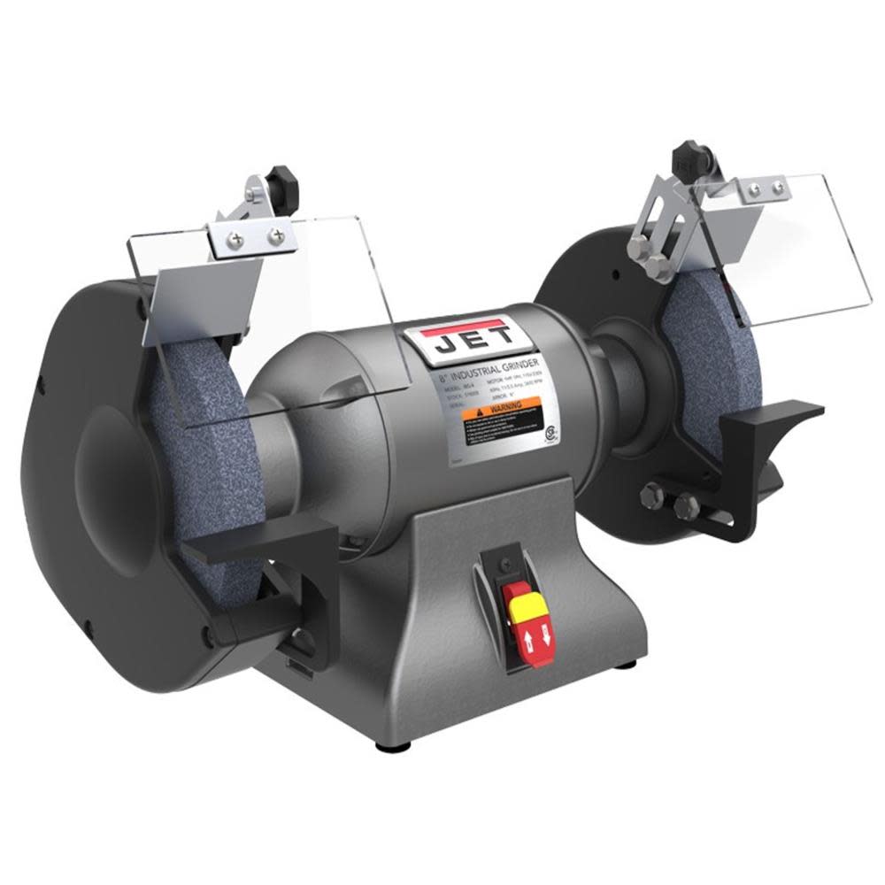 JET 8in Industrial Bench Grinder 1HP - Ascmtools