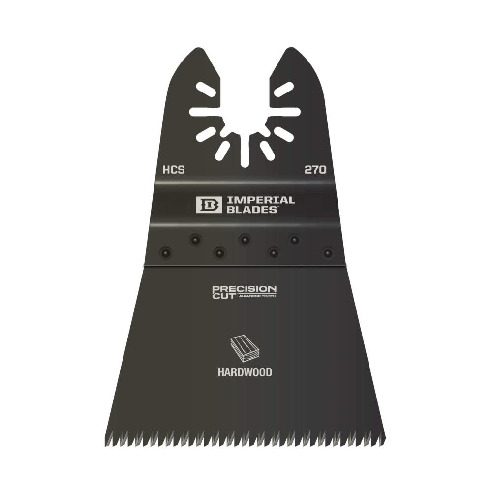 Imperial Blades IBOA270-1 One Fit 2-1/2″ Japanese Tooth Hardwood Blade 1PC - Ascmtools