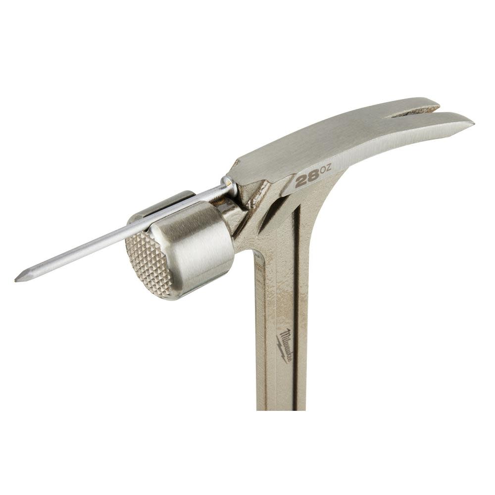 Milwaukee 28oz Milled Face Framing Hammer - Ascmtools