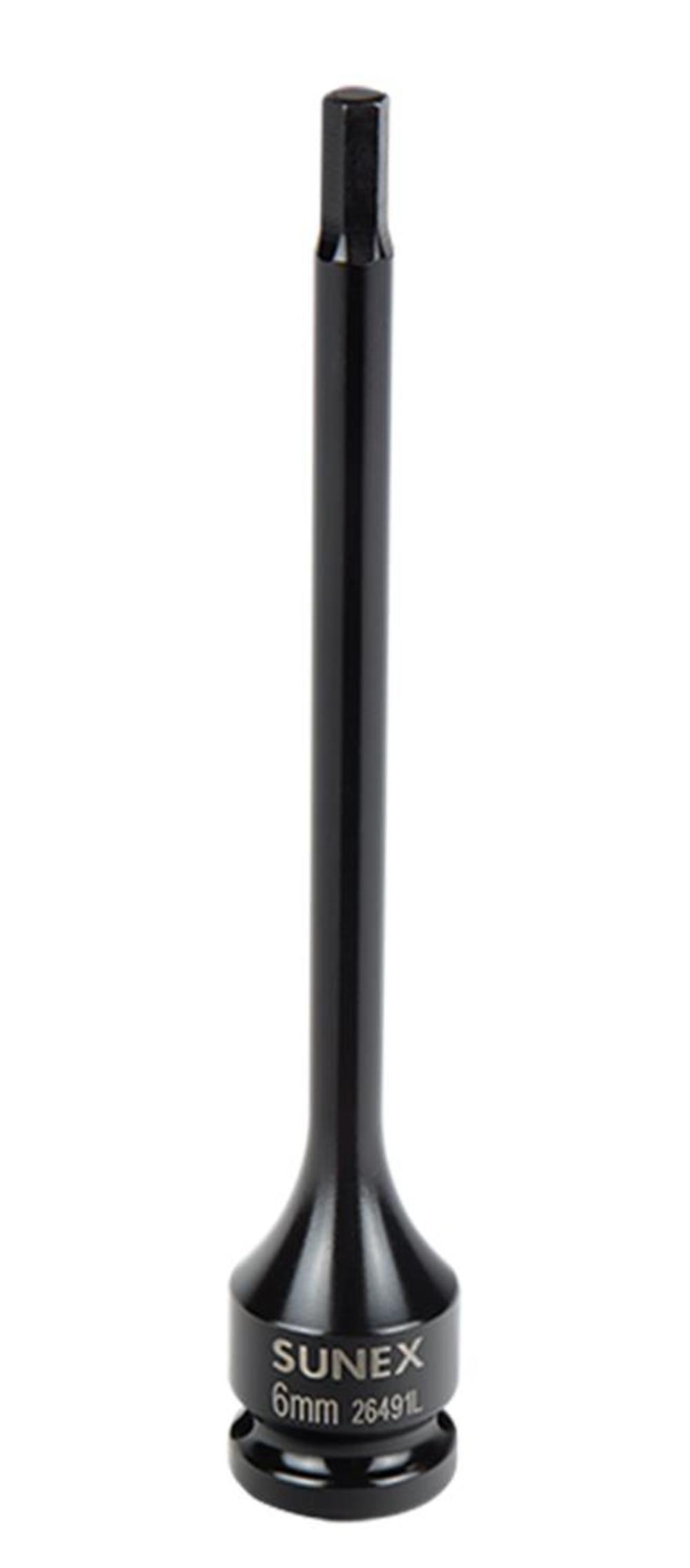 Sunex 1/2 In. Drive 6 mm Hex Impact Socket - Ascmtools