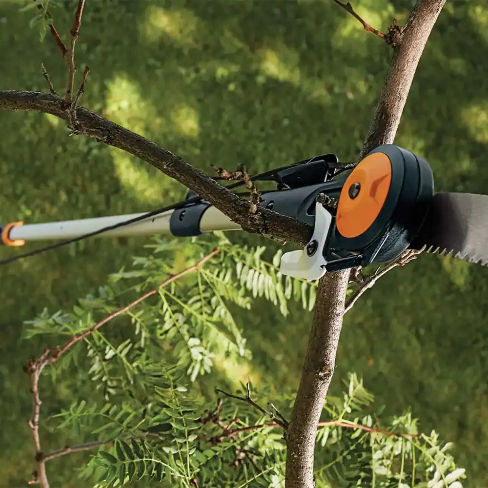 Fiskars 7 16′ Chain Drive Extendable Pole Saw & Pruner - Ascmtools