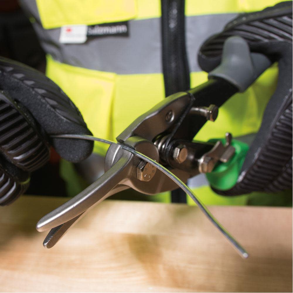 Klein Tools Aviation Snips w/Wire Cutter Right - Ascmtools