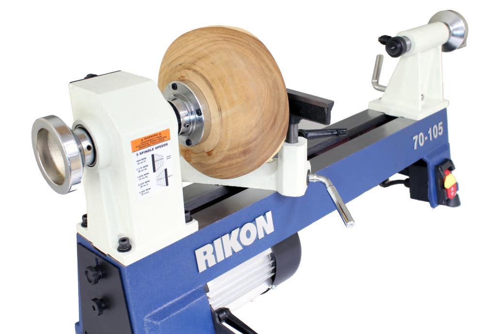 Rikon 10 In. x 18 In. 1/2 HP Mini Lathe - Ascmtools