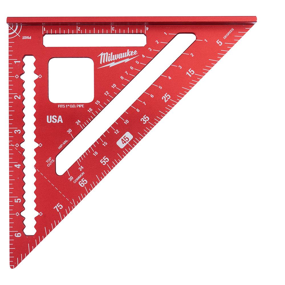 Milwaukee 7 in. Magnetic Rafter Square - Ascmtools