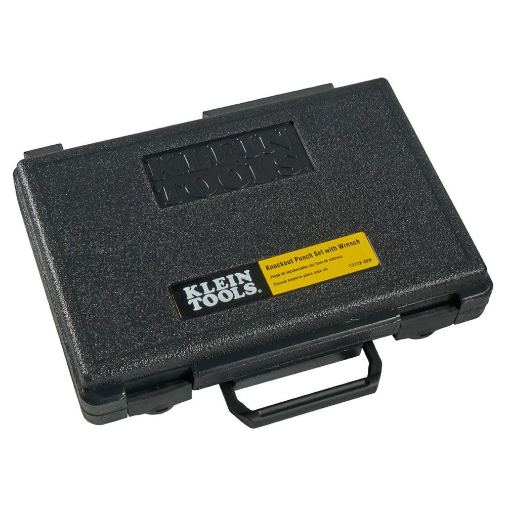 Klein Tools Knockout Punch Set with Wrench - Ascmtools