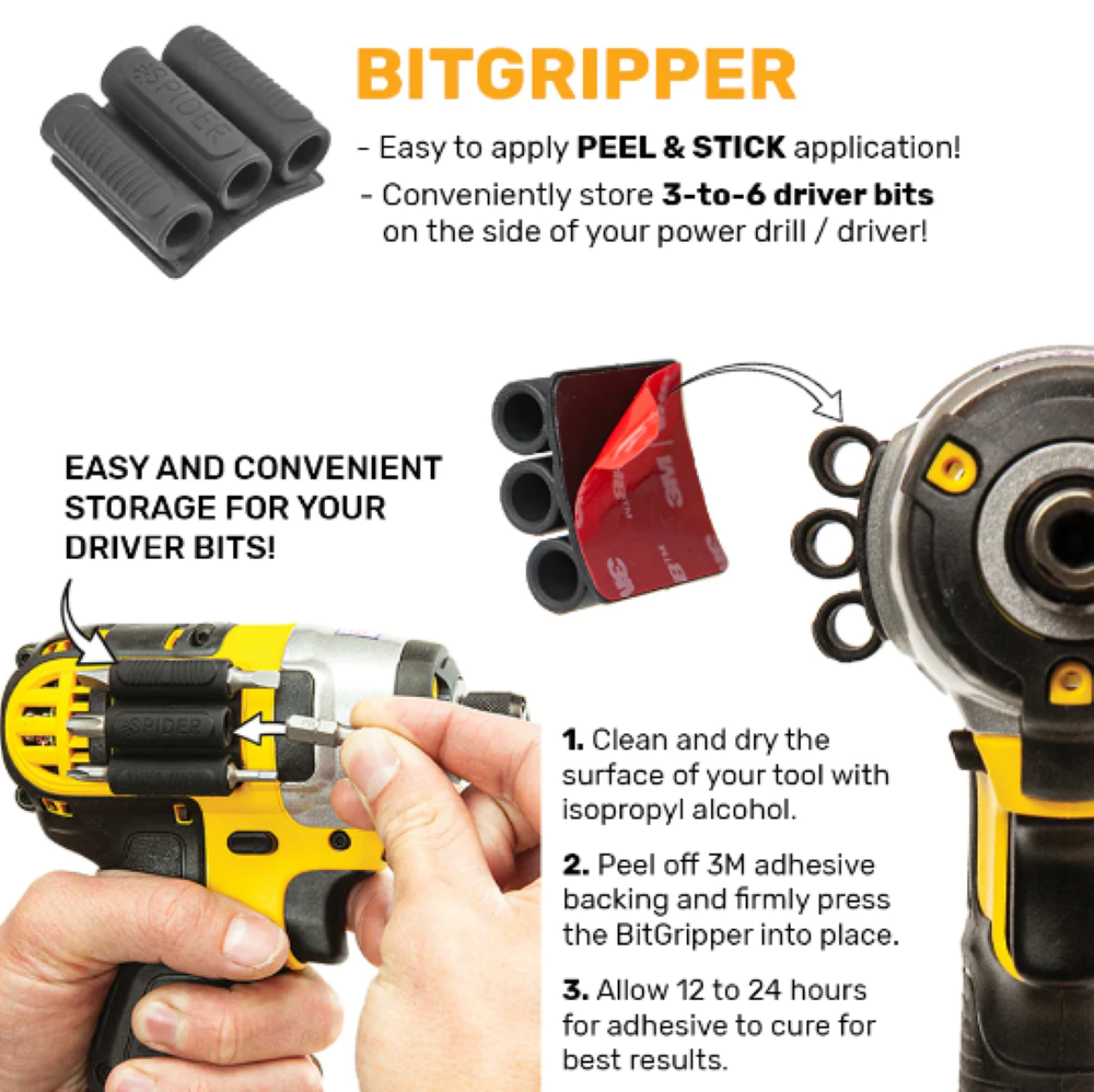 Spider Tool Holster Dual Tool Holster Kit 5pc Kit - Ascmtools