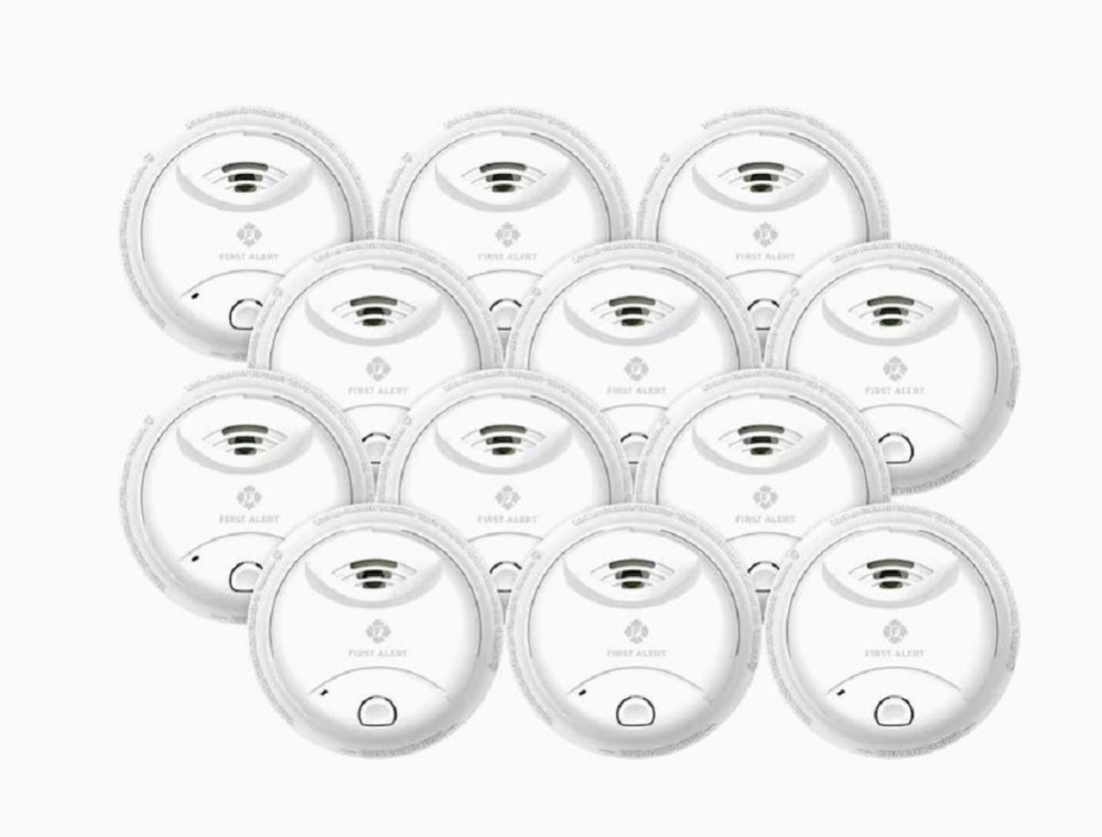 First Alert Ionization Smoke Alarm – Pack of 12 - Ascmtools