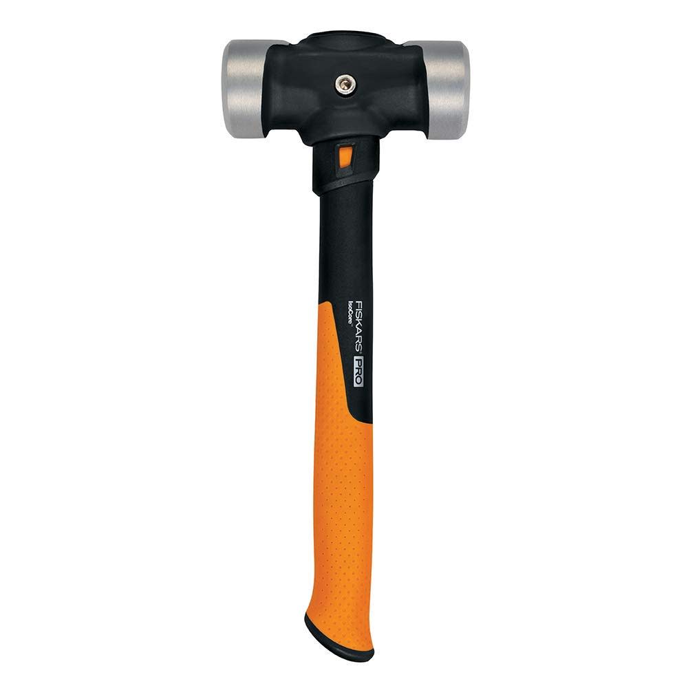 Fiskars Pro IsoCore 4 Lbs 14″ Double Flat Face Sledge Hammer - Ascmtools