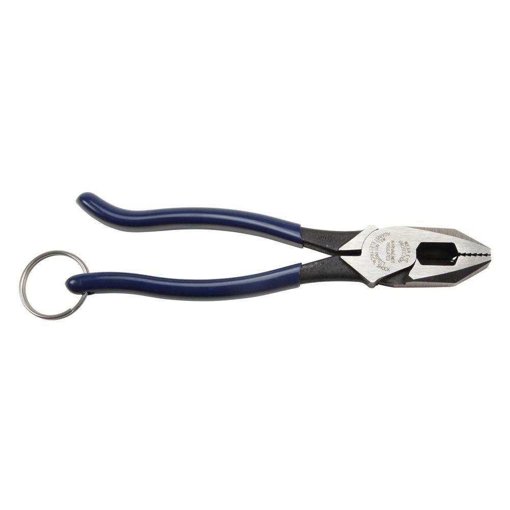 Klein Tools Rebar Work Pliers with Tether Ring - Ascmtools