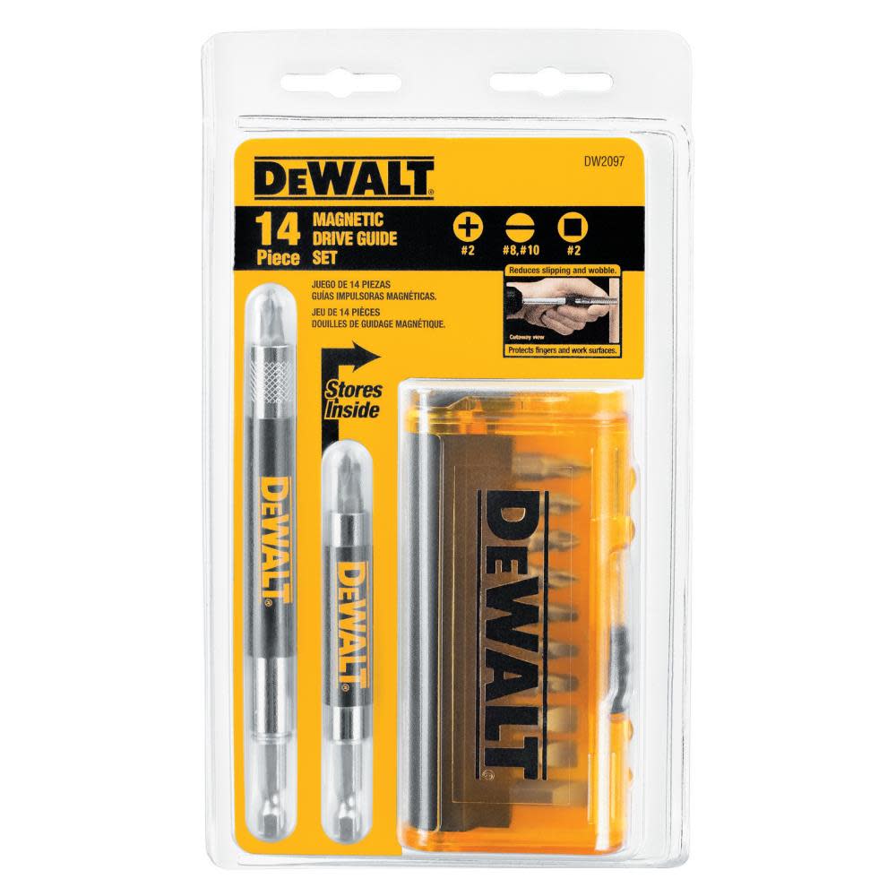 DEWALT 14-Piece Screwdriver Guide Set - Ascmtools