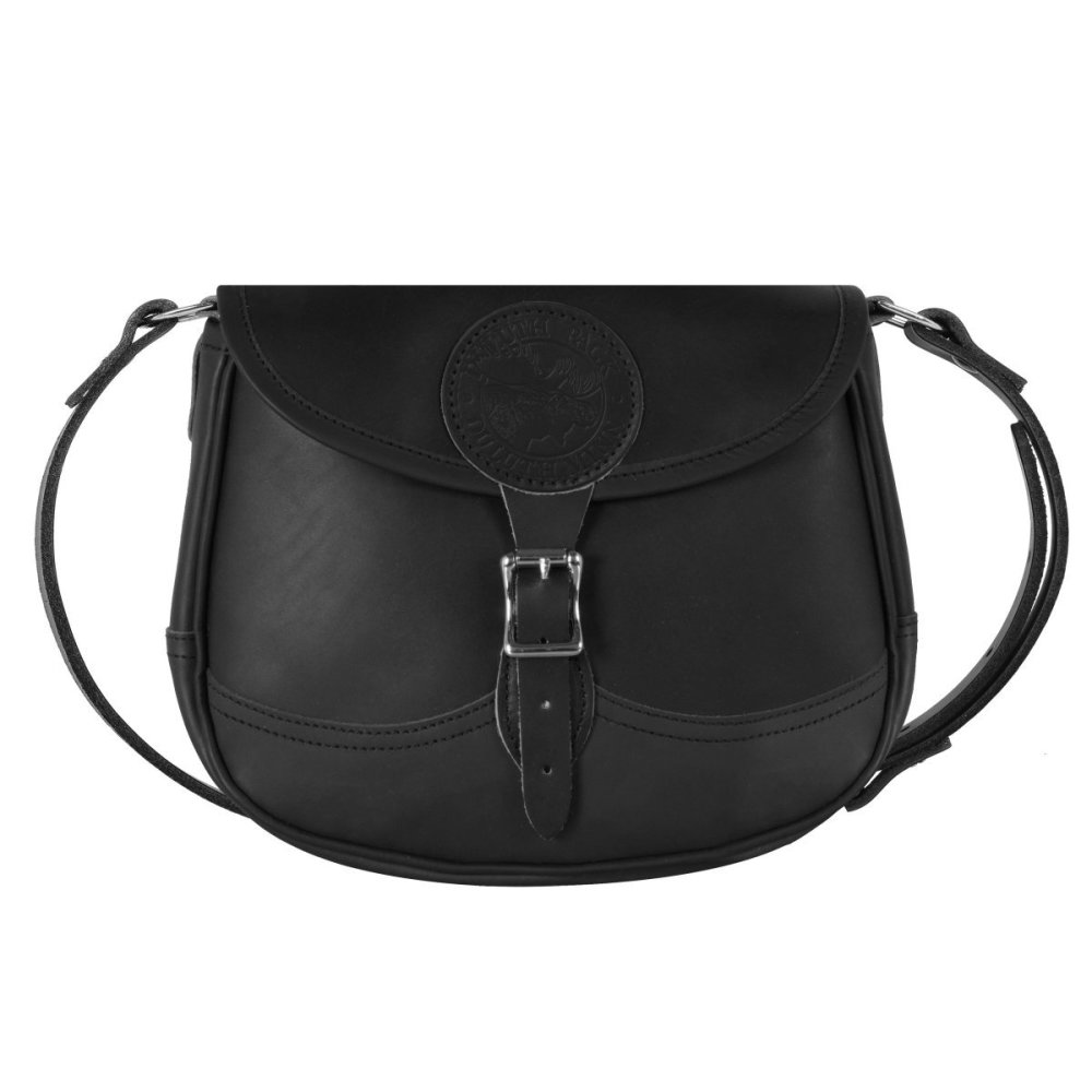 Duluth Pack 3 Liter Capacity Black Leather Conceal & Carry Shell Purse - Ascmtools