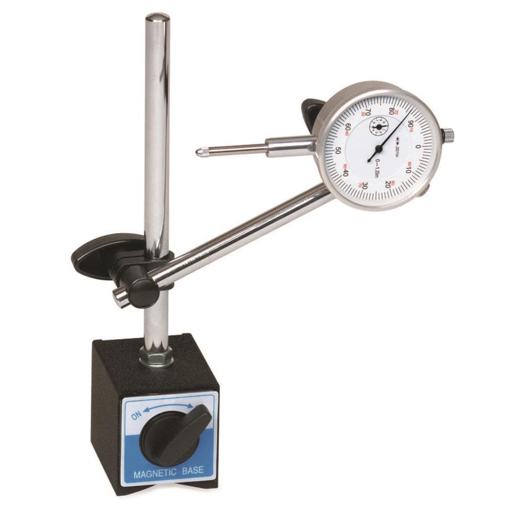 GEARWRENCH Dial Indicator Set with On/Off Stand - Ascmtools