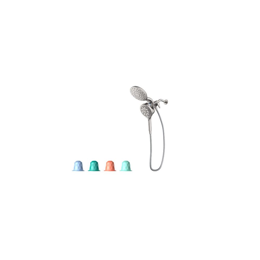 Moen Chrome Aromatherapy Combination Shower with INLY Capsules - Ascmtools