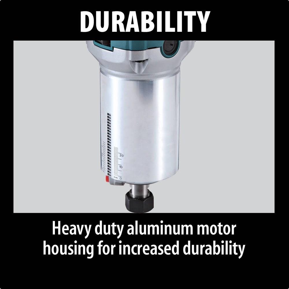 Makita 1-1/4 HP Compact Router Kit - Ascmtools