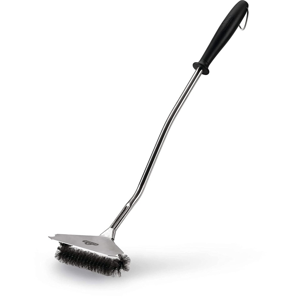 Napoleon Grill Brush Extra Wide Stainless Steel - Ascmtools