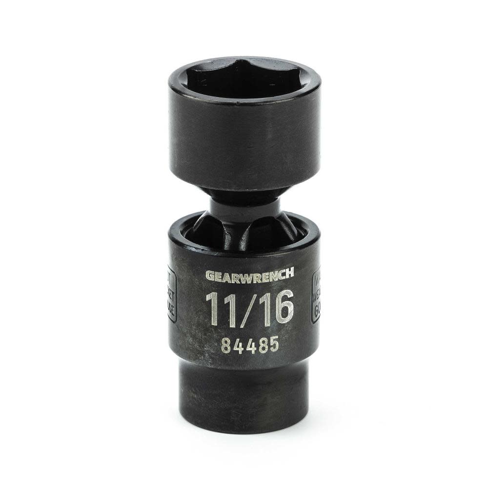 GEARWRENCH 3/8″ Drive Impact SAE Socket 11/16″ - Ascmtools