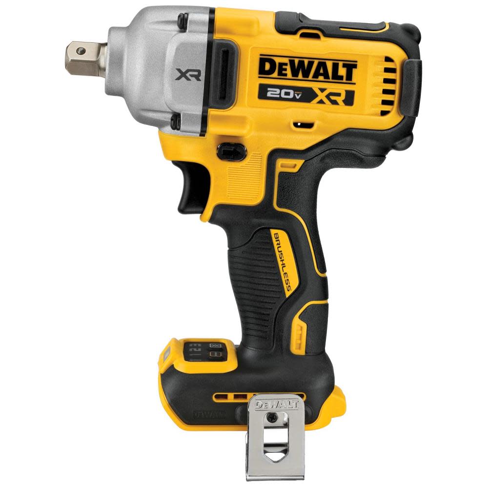 DEWALT 20V MAX XR 1/2″ Mid Range Impact Wrench with Detent Pin Anvil Bare Tool - Ascmtools