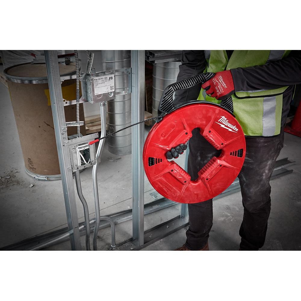 Milwaukee 100 Ft. Polyester Fish Tape with Non-Conductive Tip - Ascmtools