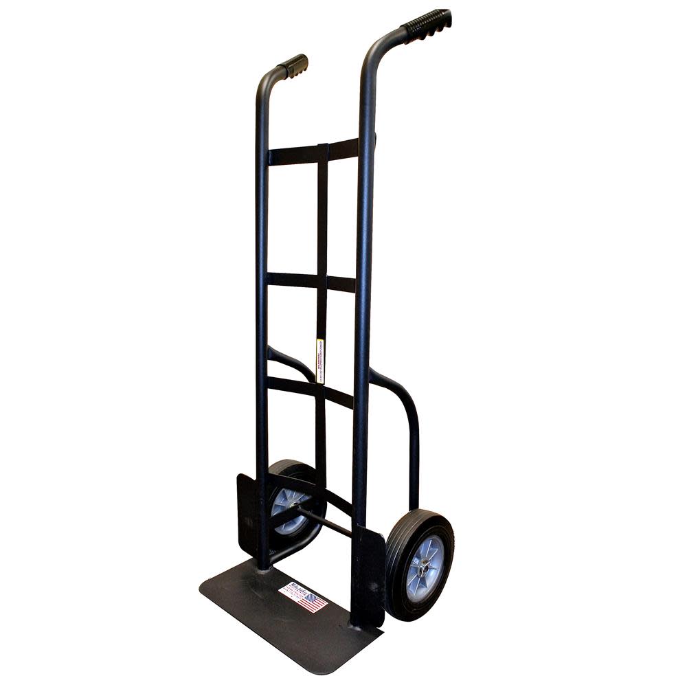 Milwaukee Hand Truck Heavy Duty Dual Handle Hand Truck with 10 In. Solid Wheels - Ascmtools